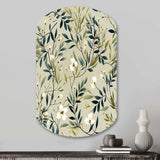 Zen Foliage - Asymmetric Metal Wall Art