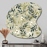 Zen Foliage - Asymmetric Metal Wall Art