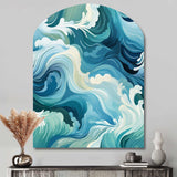 Ocean Spray - Asymmetric Metal Wall Art