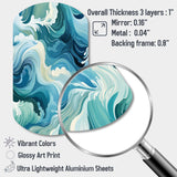 Ocean Spray - Asymmetric Metal Wall Art