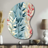 Natures Botanical Ferns Jungle Harmony - Asymmetric Metal Wall Art