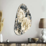 Urban Victorian Splendor Victorian Pattern - Asymmetric Metal Wall Art