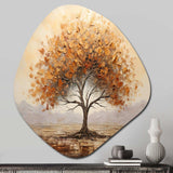 Wild Essence of Africa Tree - Asymmetric Metal Wall Art