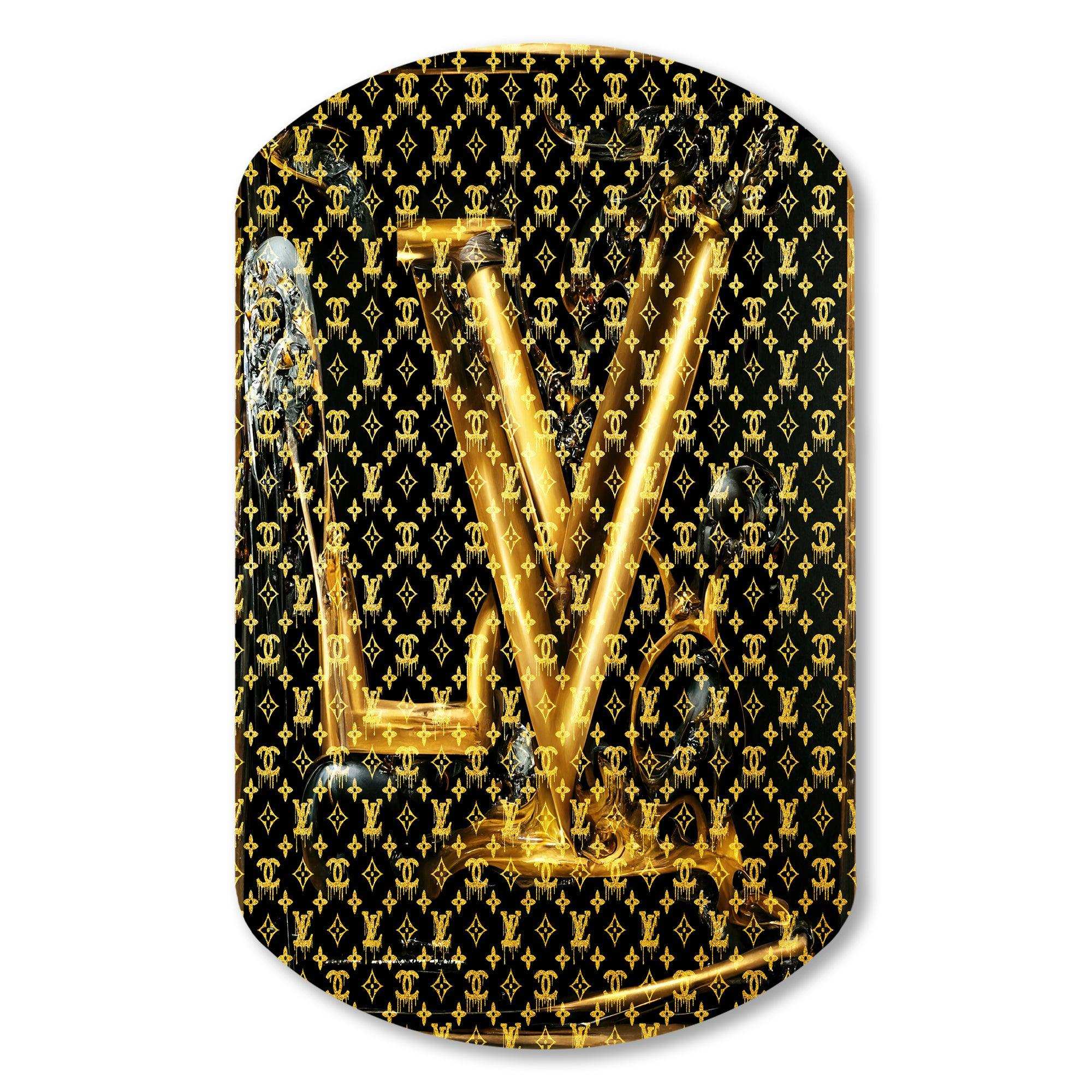 Luxury Brand Design I - Asymmetric Metal Wall Art