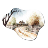 Welcome To The Ranch - Asymmetric Metal Wall Art