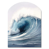 Ocean Wave Movement III - Asymmetric Metal Wall Art