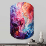 Opt Art Radiant Spectrum II - Asymmetric Metal Wall Art