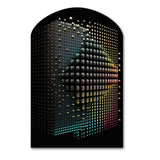 Multidimensional Luminogram III - Asymmetric Metal Wall Art