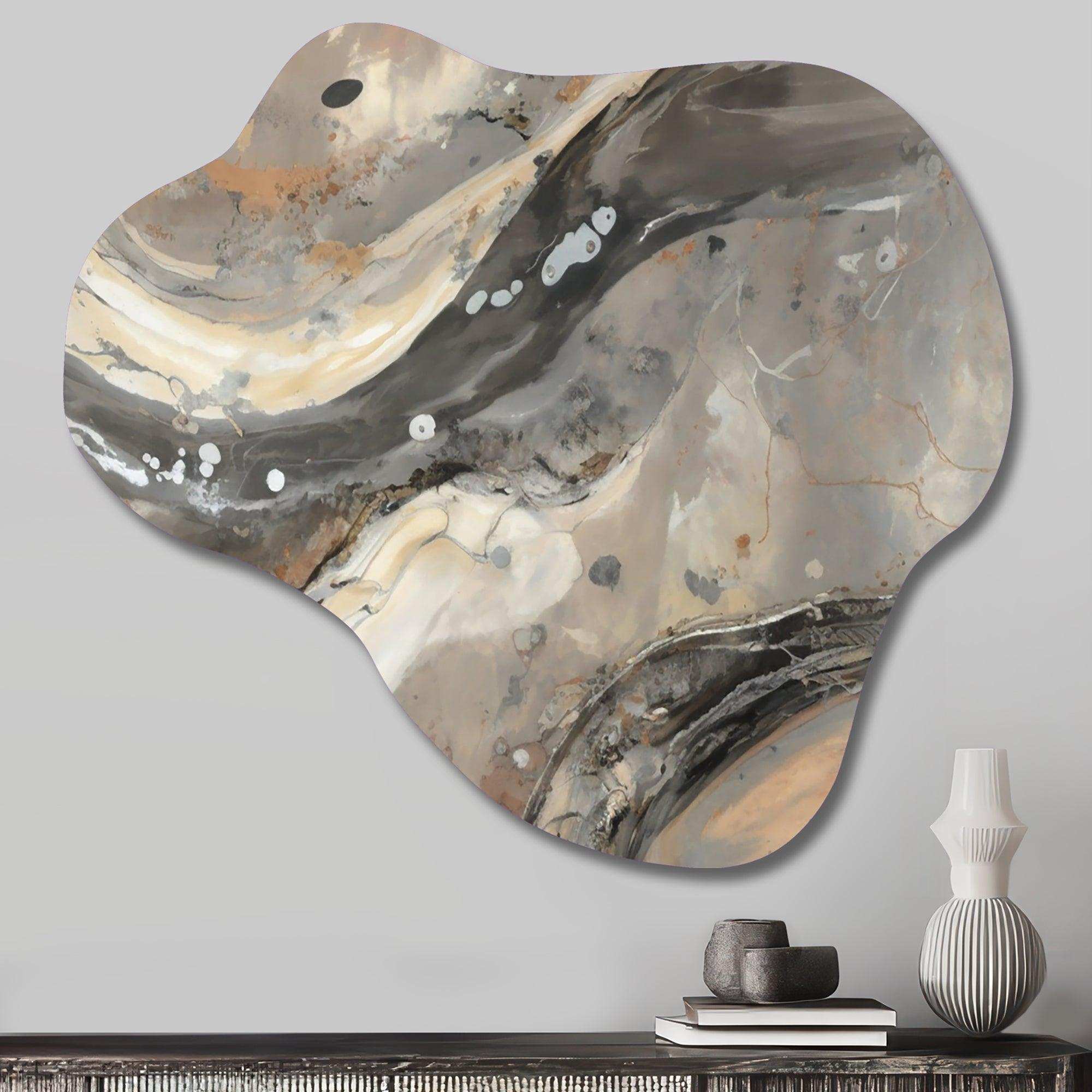Morning Effervescence I - Asymmetric Metal Wall Art