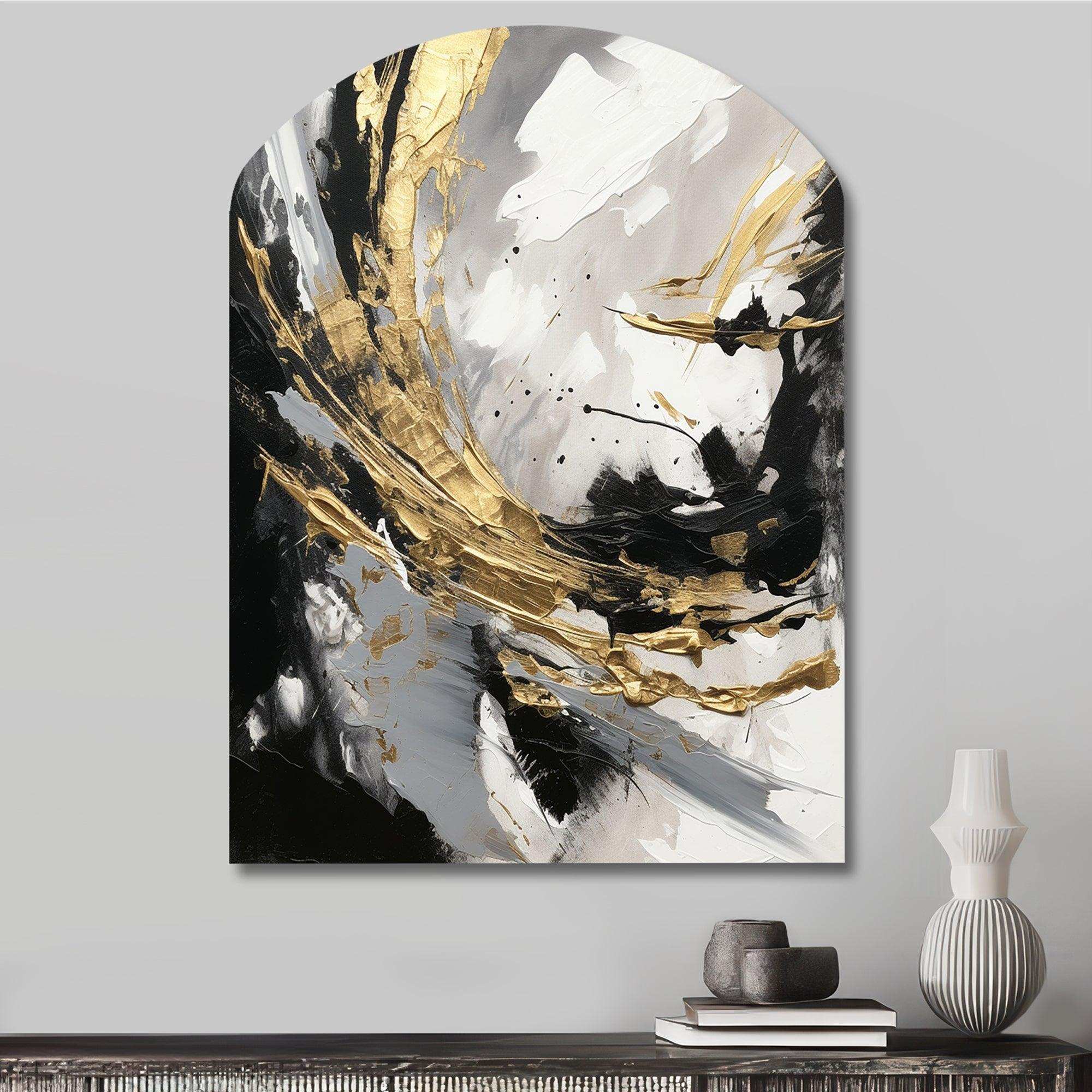 Mystery Awakening I - Asymmetric Metal Wall Art