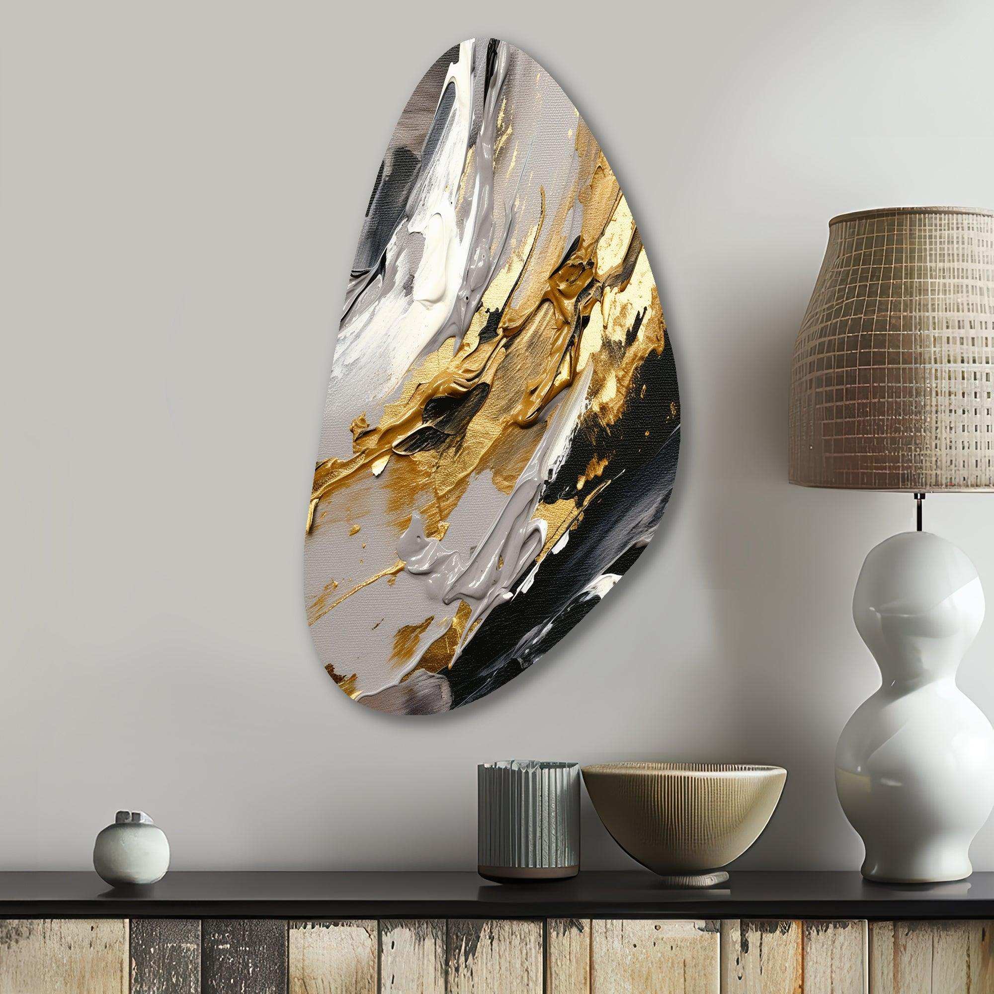 Mystery Awakening VI - Asymmetric Metal Wall Art