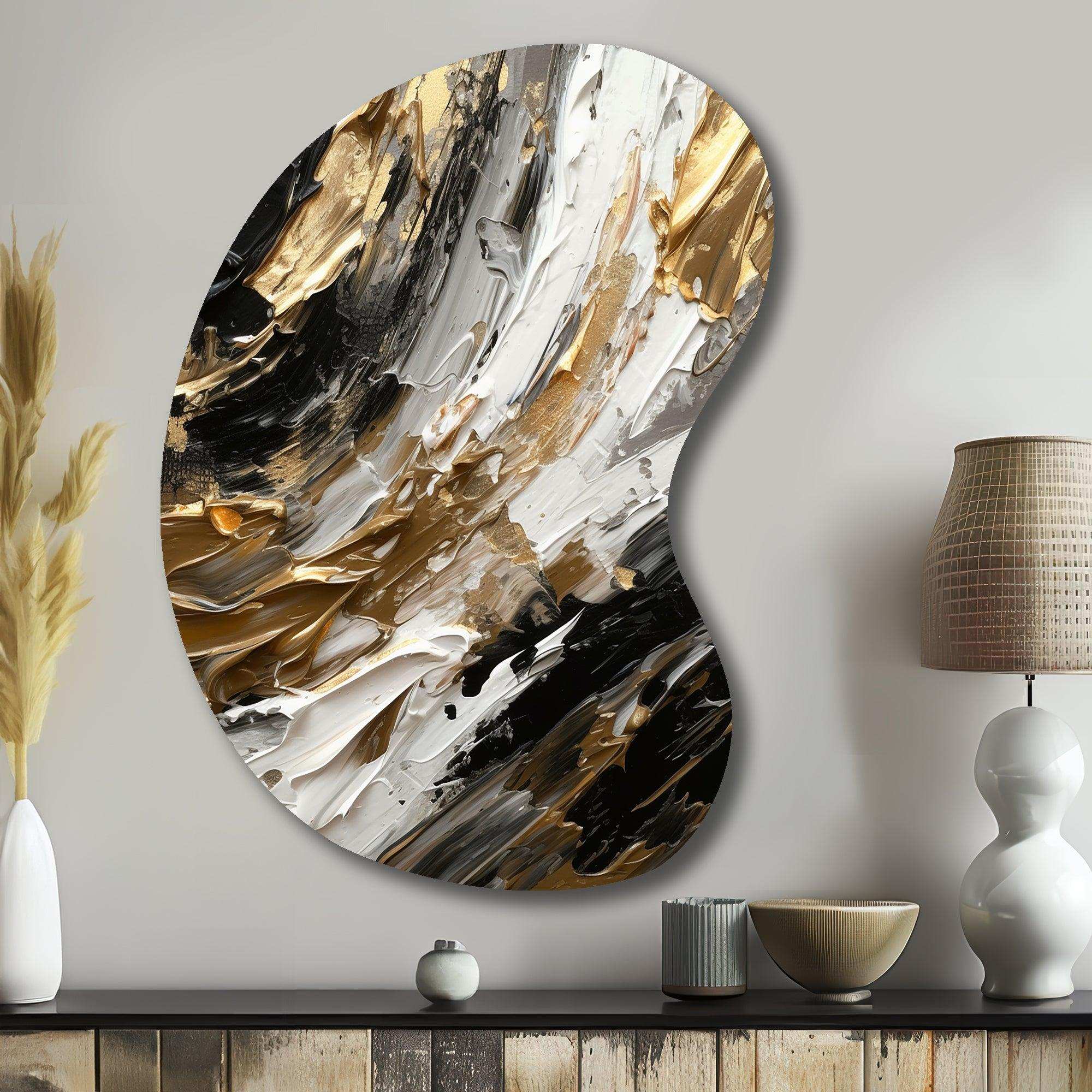 Mystery Awakening VIII - Asymmetric Metal Wall Art