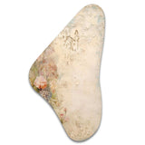 Rustic Bouquet Pink Roses Vintage Art - Asymmetric Metal Wall Art