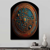 Ancient Cosmic Cartography I - Asymmetric Metal Wall Art