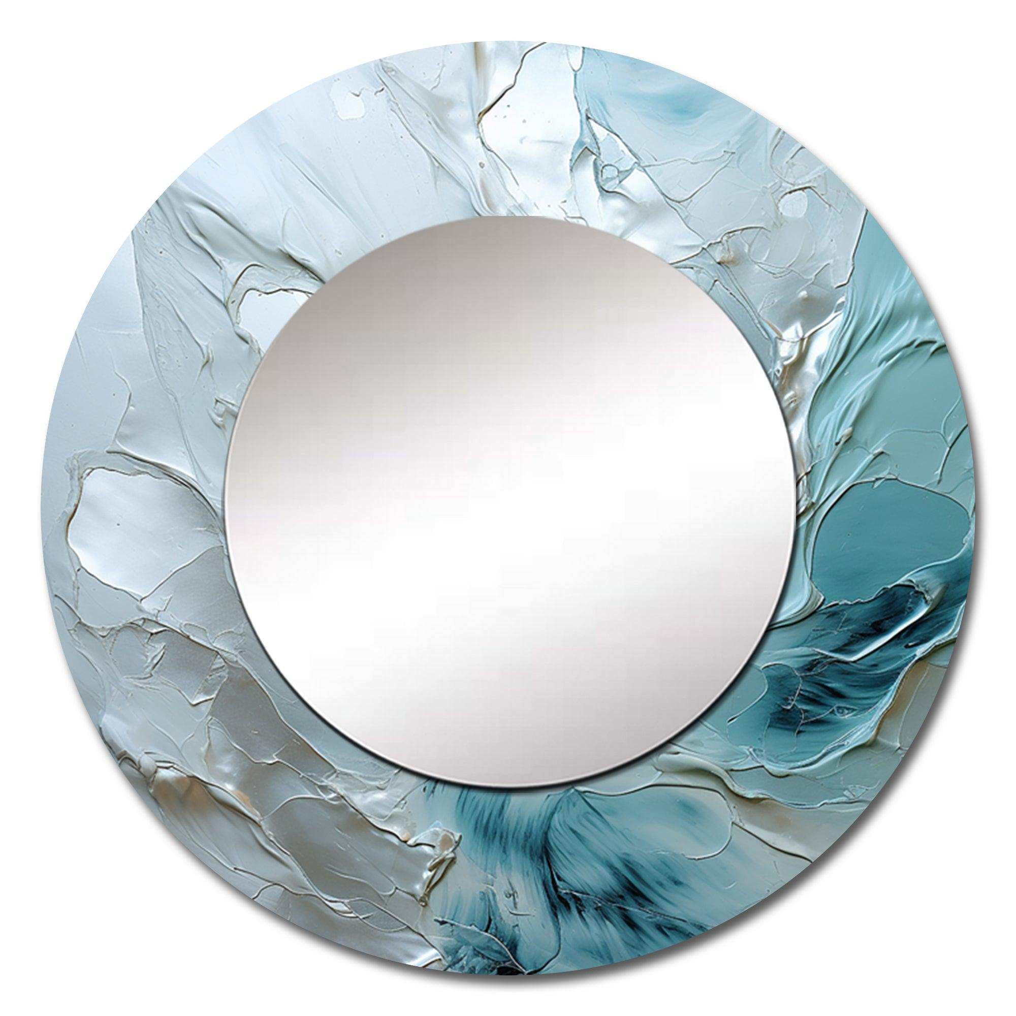 Silver Shimmer - Landscapes Wall Mirror
