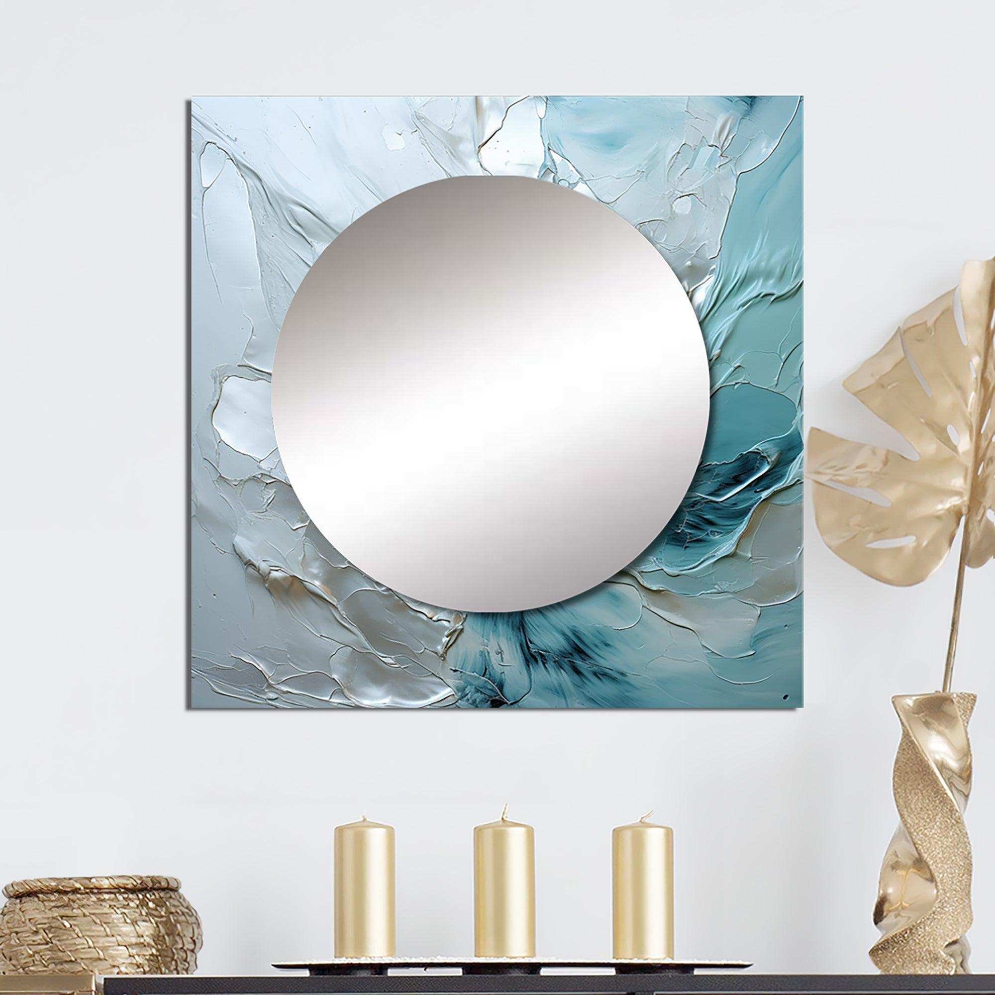 Silver Shimmer - Landscapes Wall Mirror