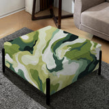 Rebel Soul - Upholstered Camouflage Vanity Stool - Modern Ottoman