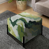 Rebel Soul - Upholstered Camouflage Vanity Stool - Modern Ottoman