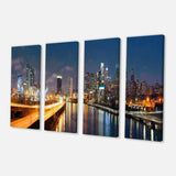 Philadelphia Skyline at Night Multi-Panels