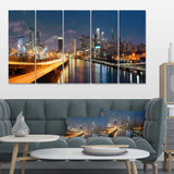 Philadelphia Skyline at Night Multi-Panels