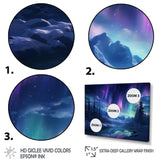 Northern Lights I - Landscapes Canvas Wall Art