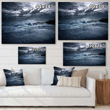 Sochi Sea Storm in Blue