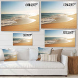 Wide Seashore with Crystal Waters