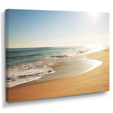 Wide Seashore with Crystal Waters