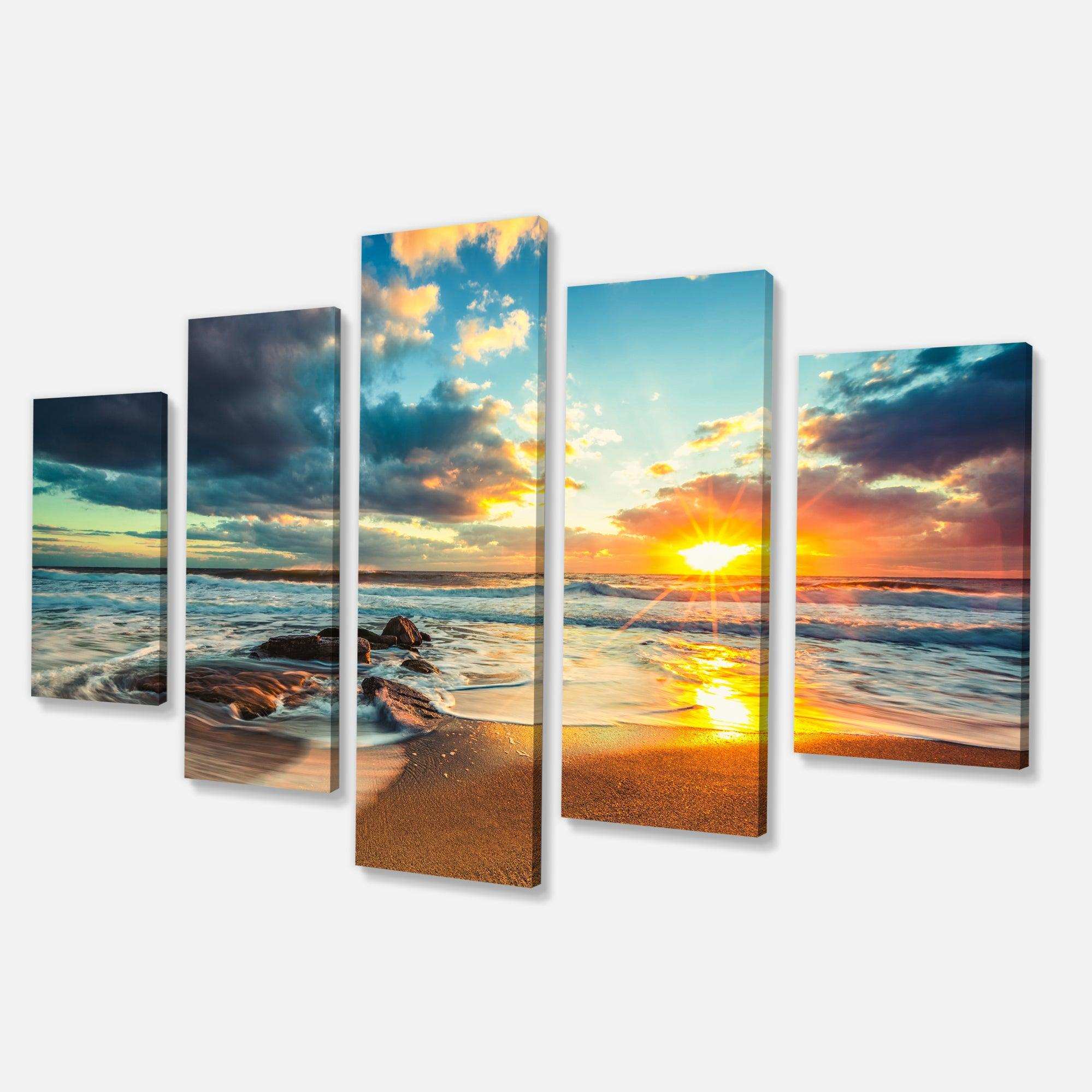 Beautiful Cloudscape over the Sea Multi-Panels