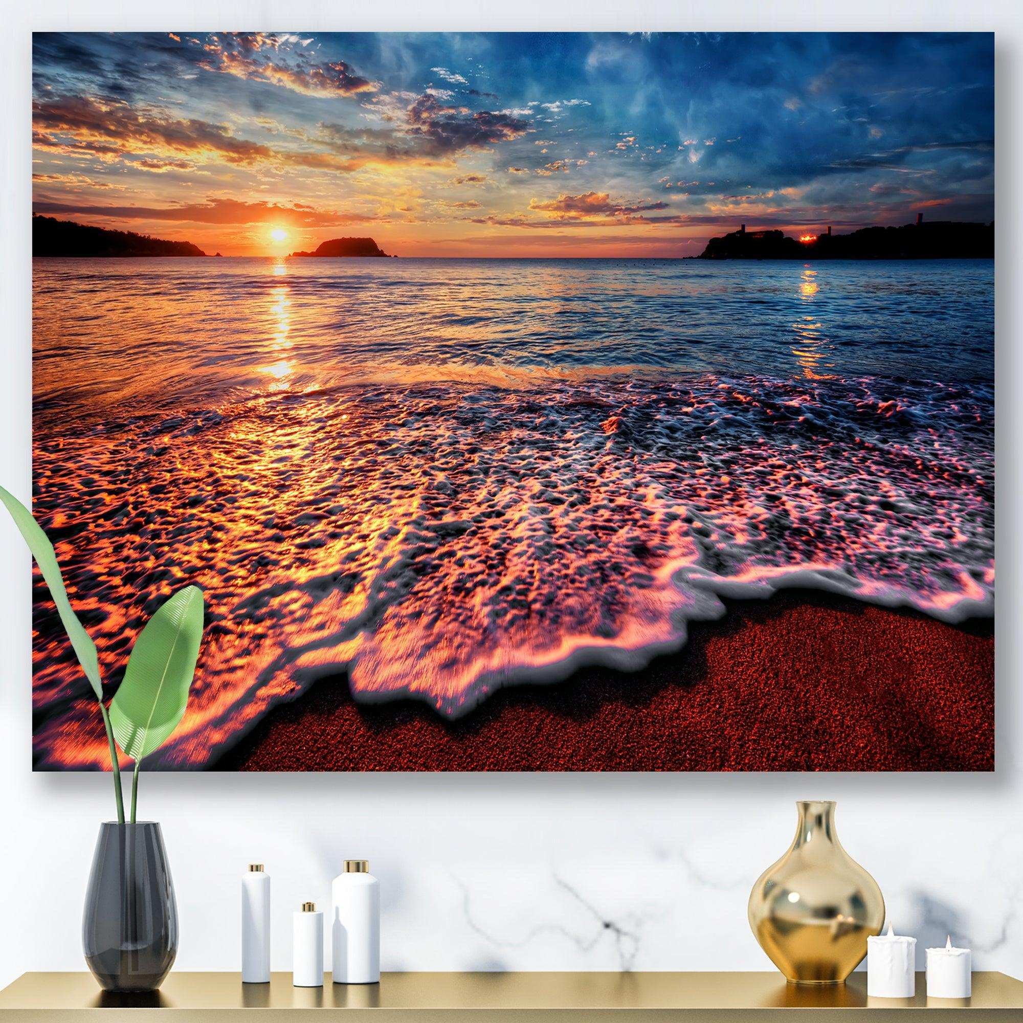 Peaceful Evening Beach View