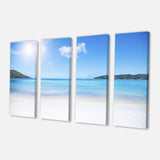Calm Beach of Azure Indian Ocean Multi-Panels