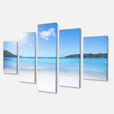 Calm Beach of Azure Indian Ocean Multi-Panels