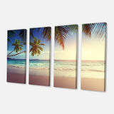 Typical Sunset on Seychelles Beach Multi-Panels