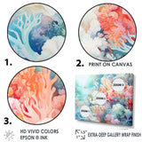 Underwater Coral Symphony Ii I - Animals Canvas Wall Art