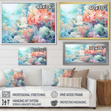 Underwater Coral Symphony Ii I - Animals Canvas Wall Art