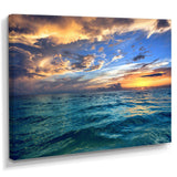 Exotic Tropical Beach at Sunset