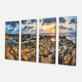 Rocky African Seashore Panorama Multi-Panels