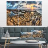 Rocky African Seashore Panorama Multi-Panels