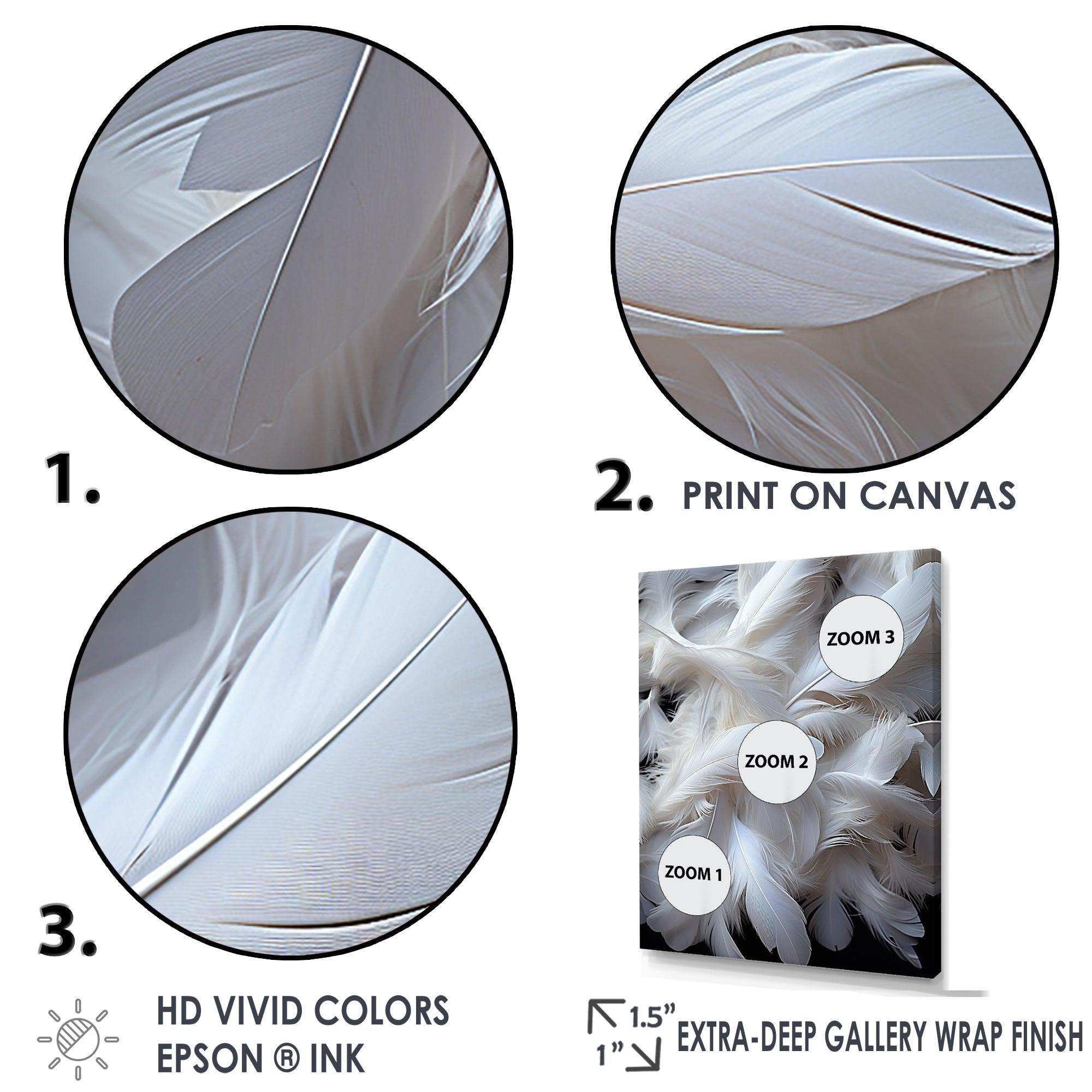 Light As A Feather I - Animals Canvas Wall Art