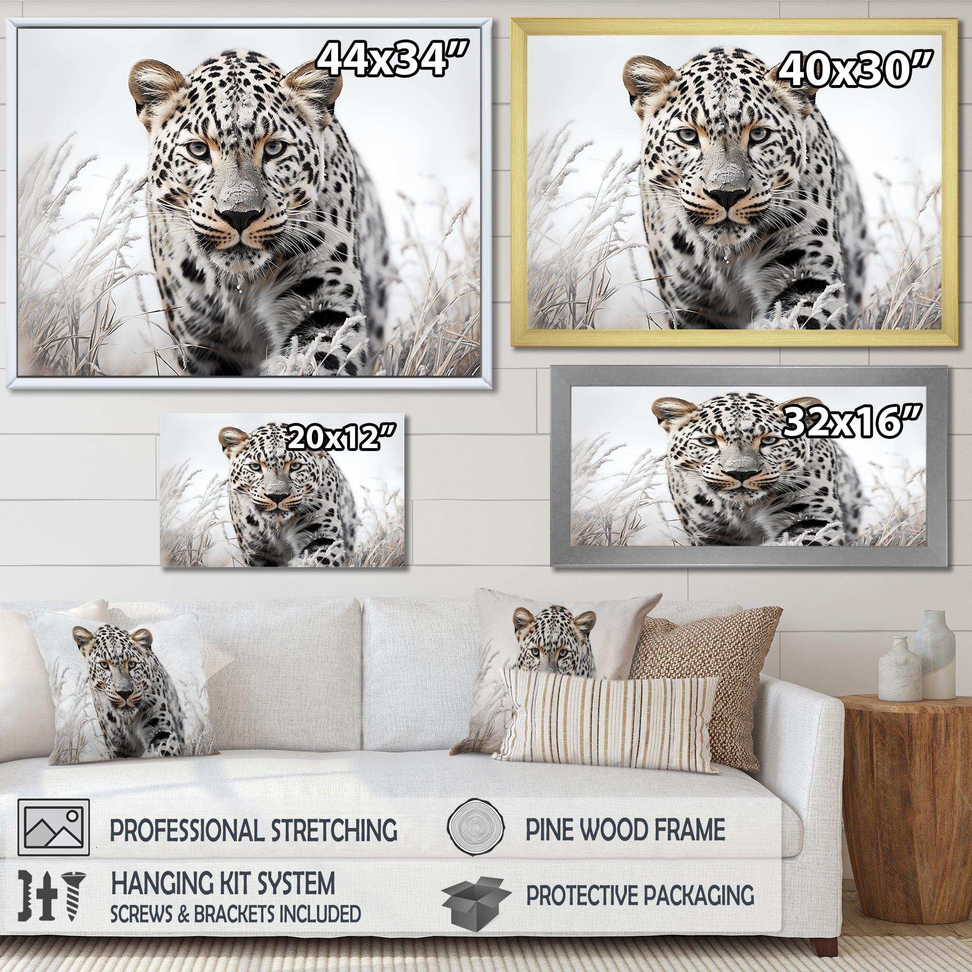 Jungle Leopard Stalk I - Animals Canvas Wall Art
