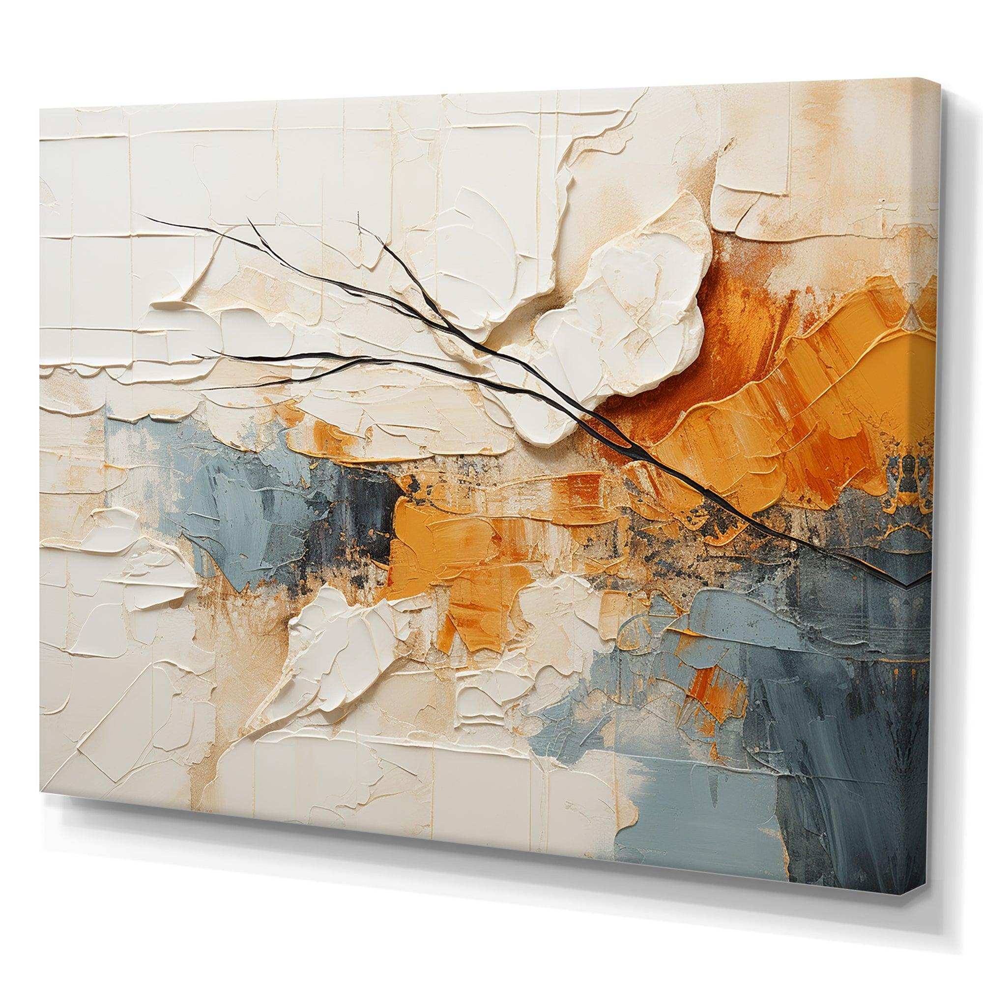 Minimalism Modern Scandinavian Serenity Art - Landscapes Canvas Wall Art