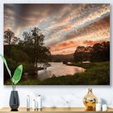 Sunset over Rydal Waters