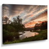 Sunset over Rydal Waters