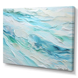 Ocean Charm Liquid Art - Coastal Canvas Wall Art