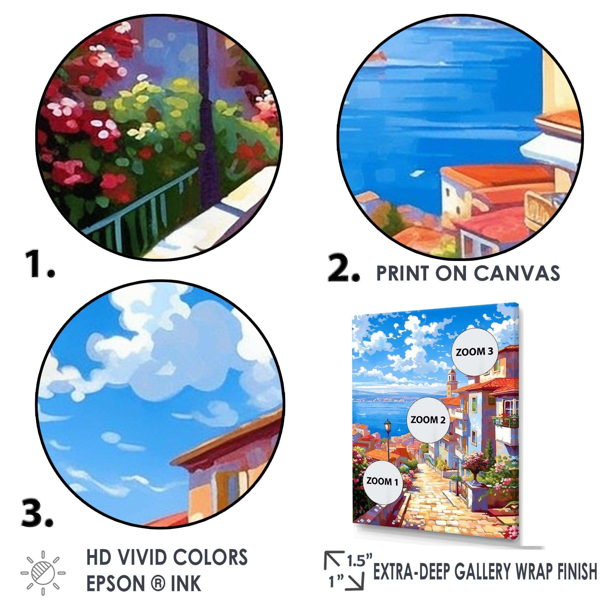 Beautiful Scenery In Italy II - Landscapes Canvas Wall Art