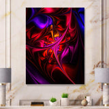 Multi Colored Magenta Stained Glass