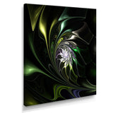 Multi Colored Green Stained Glass