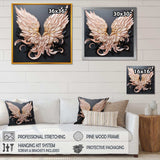 minimalism angel wings - Fashion Canvas Wall Art