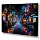 Neon Arcade video game dream - Fashion Canvas Wall Art