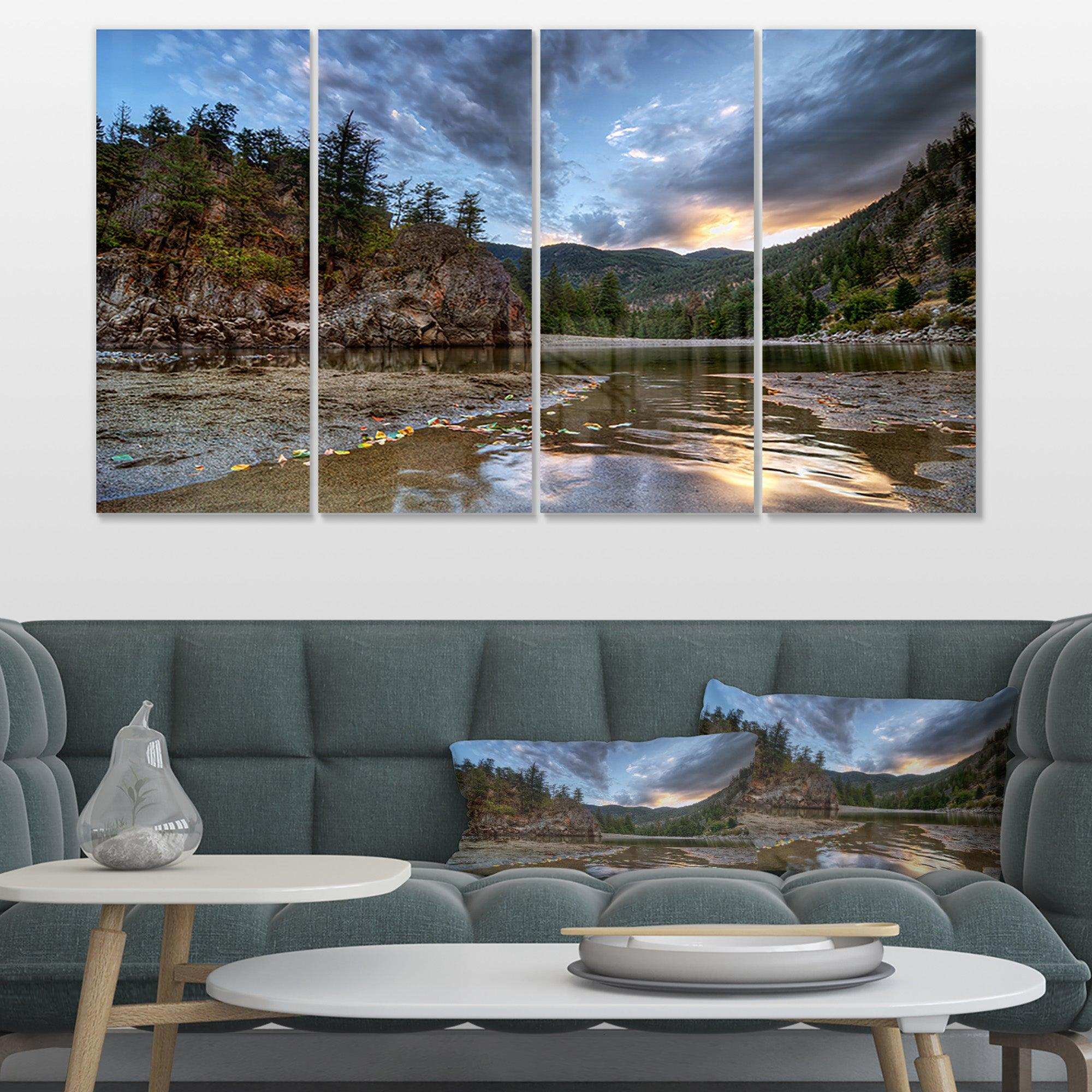 Peaceful Evening at Mountain Creek Multi-Panels